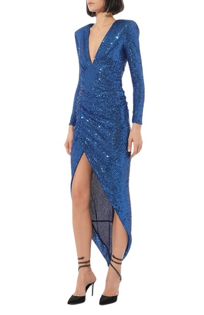 Платье с отделкой пайетками PINKO, арт. 100396-A0LA, фото 3