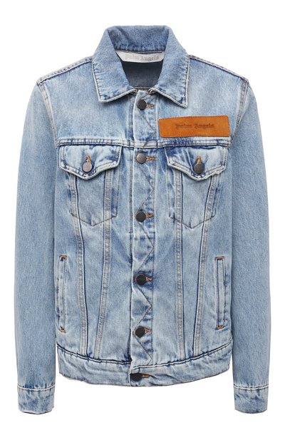 Женская джинсовая куртка PALM ANGELS, арт. PWYE011S21DEN0024001