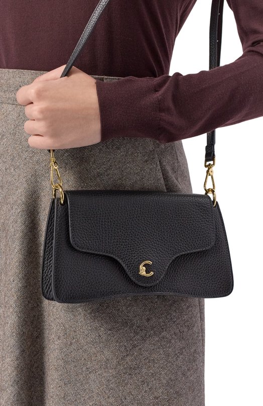 Сумка C-Me small Coccinelle E5 SSL 27 01 01 Чёрный  E5 SSL 27 01 01 Фото 2