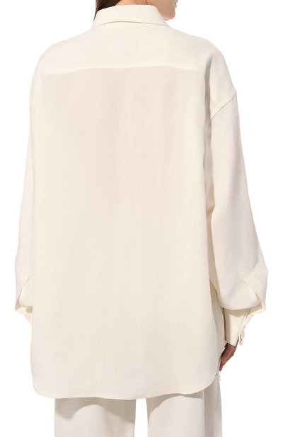 Рубашка из вискозы и льна FORTE DEI MARMI COUTURE, арт. 24SF1105-MC, фото 4