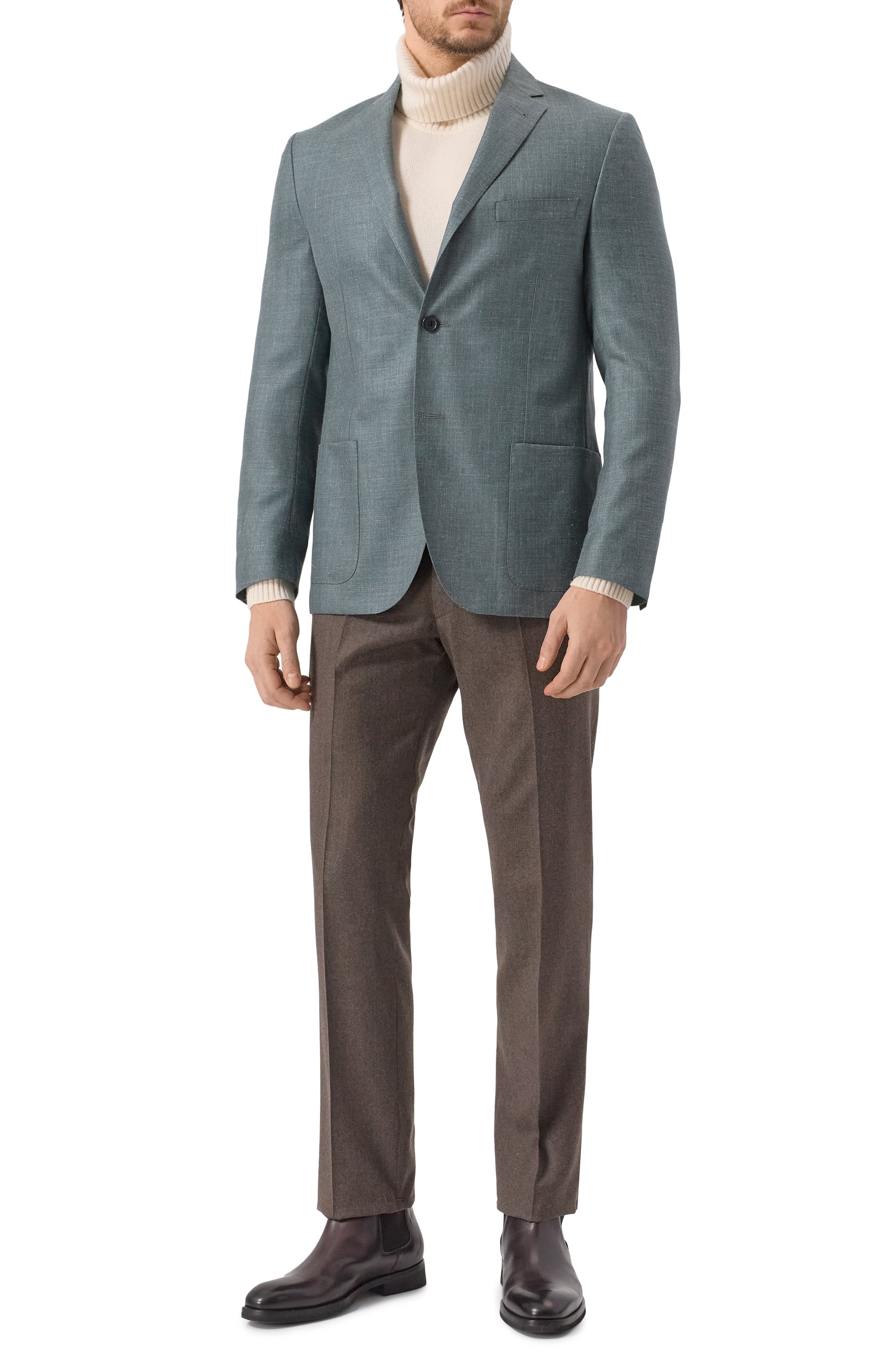 Пиджак из шерсти и шелка CORNELIANI, арт. 25X002-2518289, фото 3