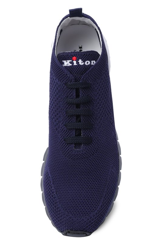 Текстильные кроссовки Kiton USSFITSN0080902 Синий  USSFITSN0080902 Фото 6