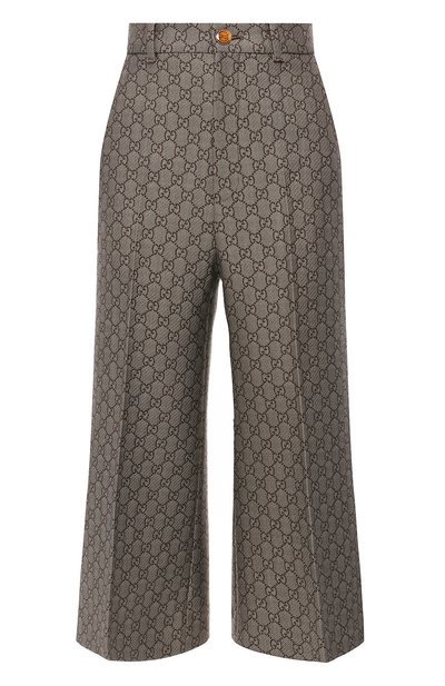 Женские брюки из смеси хлопка и шерсти GUCCI, арт. 519349/ZAAB2