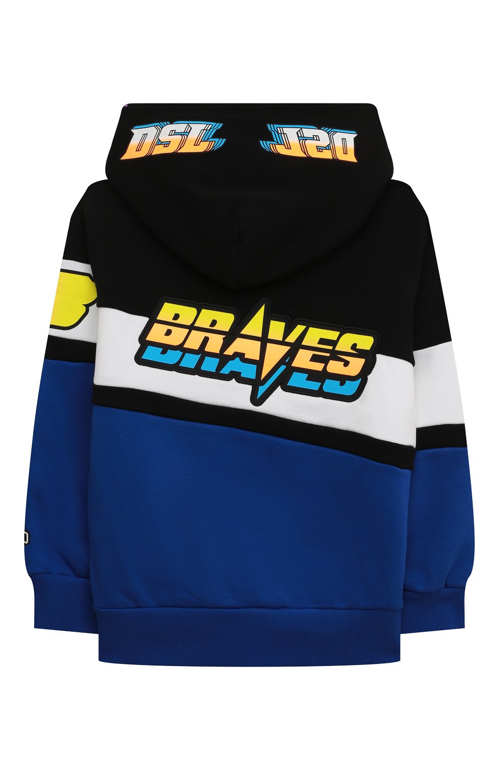 Хлопковое худи DIESEL, арт. J00473-0IAJH, фото 2