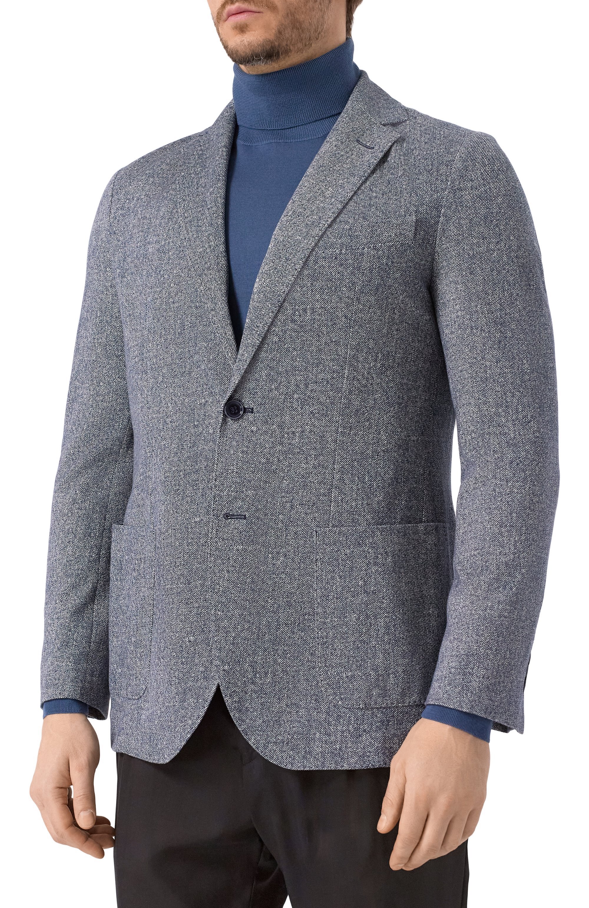 Хлопковый пиджак CIRCOLO 1901, арт. CN4810, фото 5