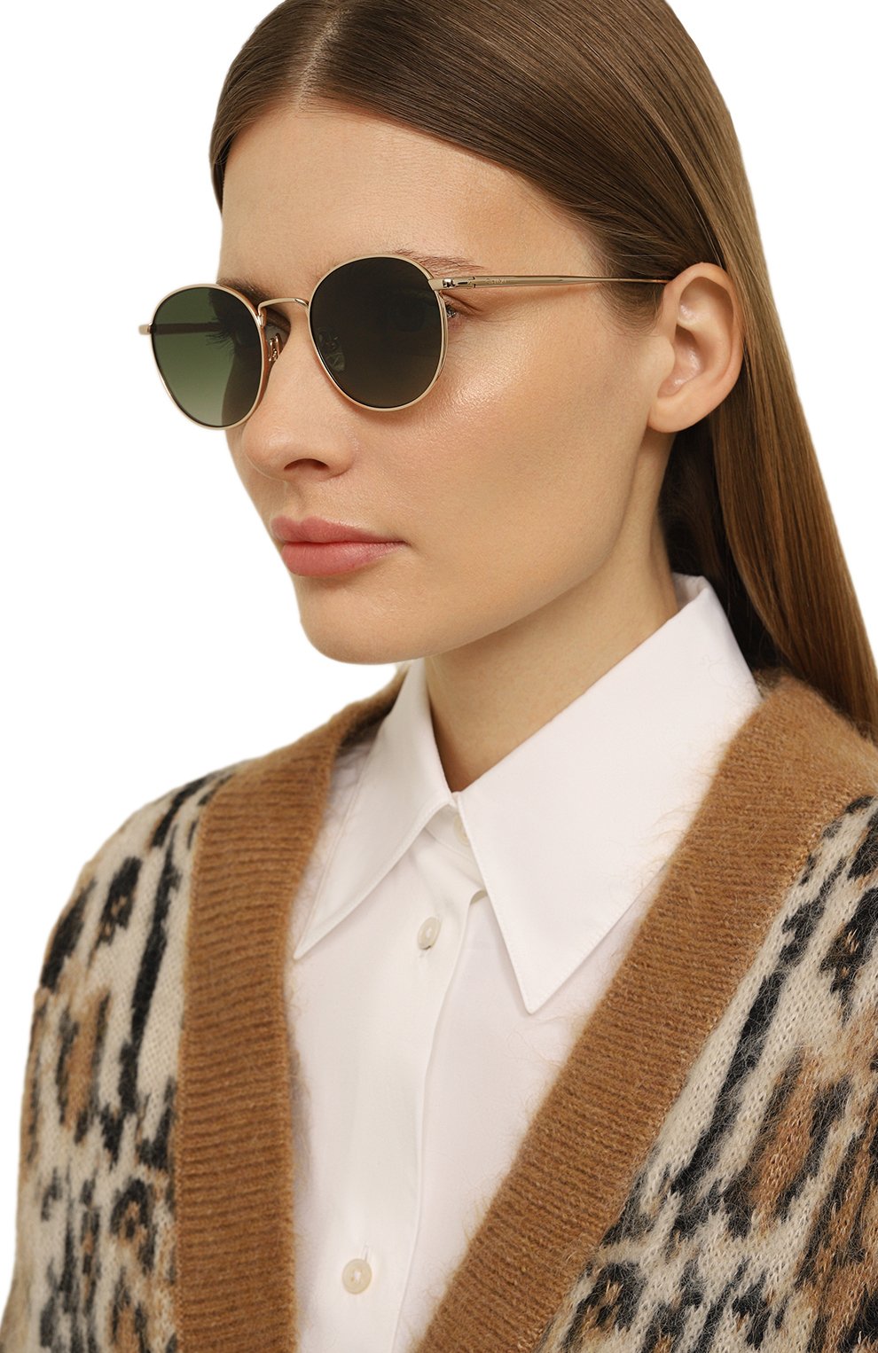 Солнцезащитные очки CHIMI, арт. R0UND STEEL GREEN, фото 2