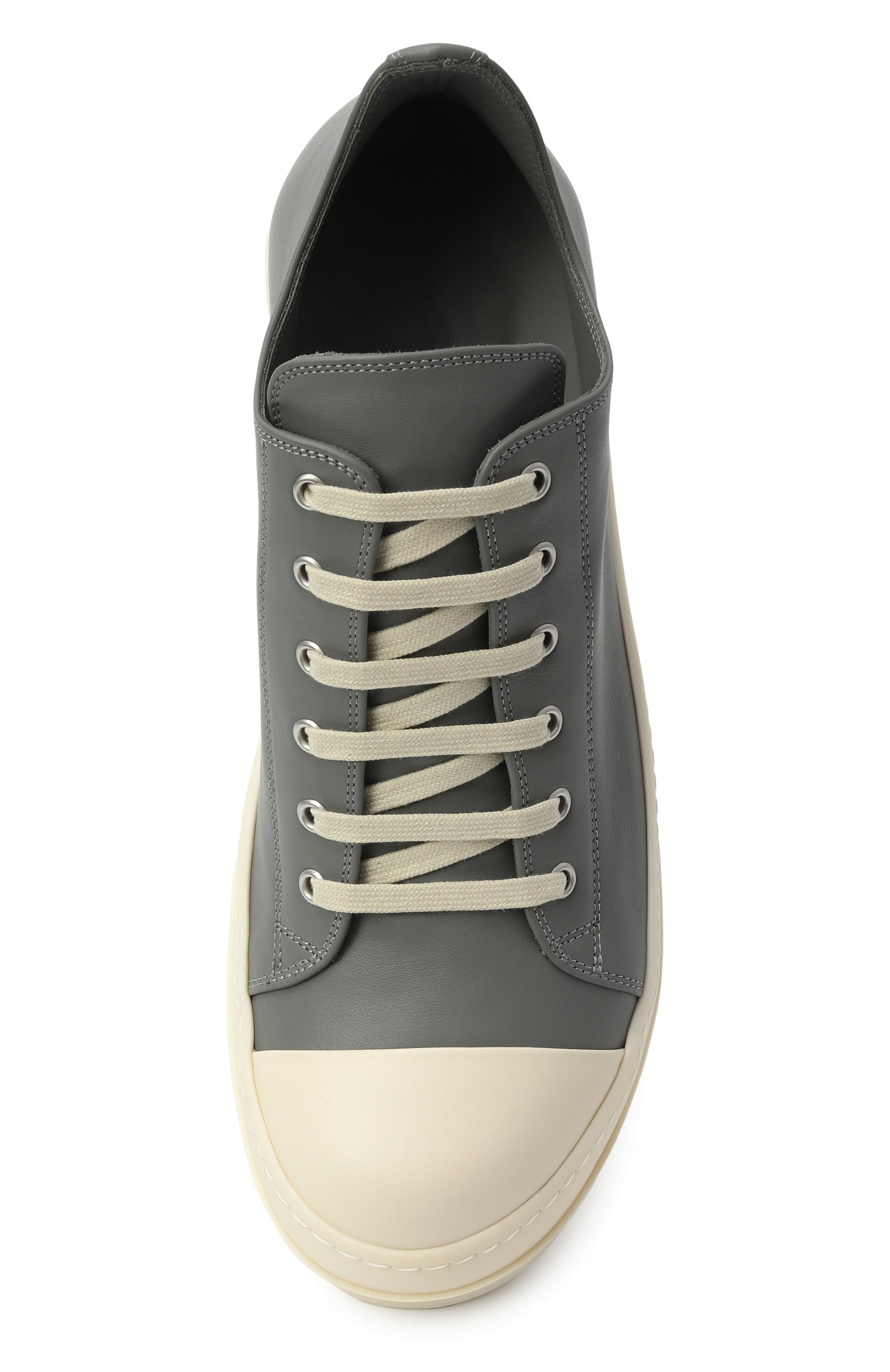 Кожаные кеды concordians RICK OWENS, арт. RU02E1891/LC0, фото 6