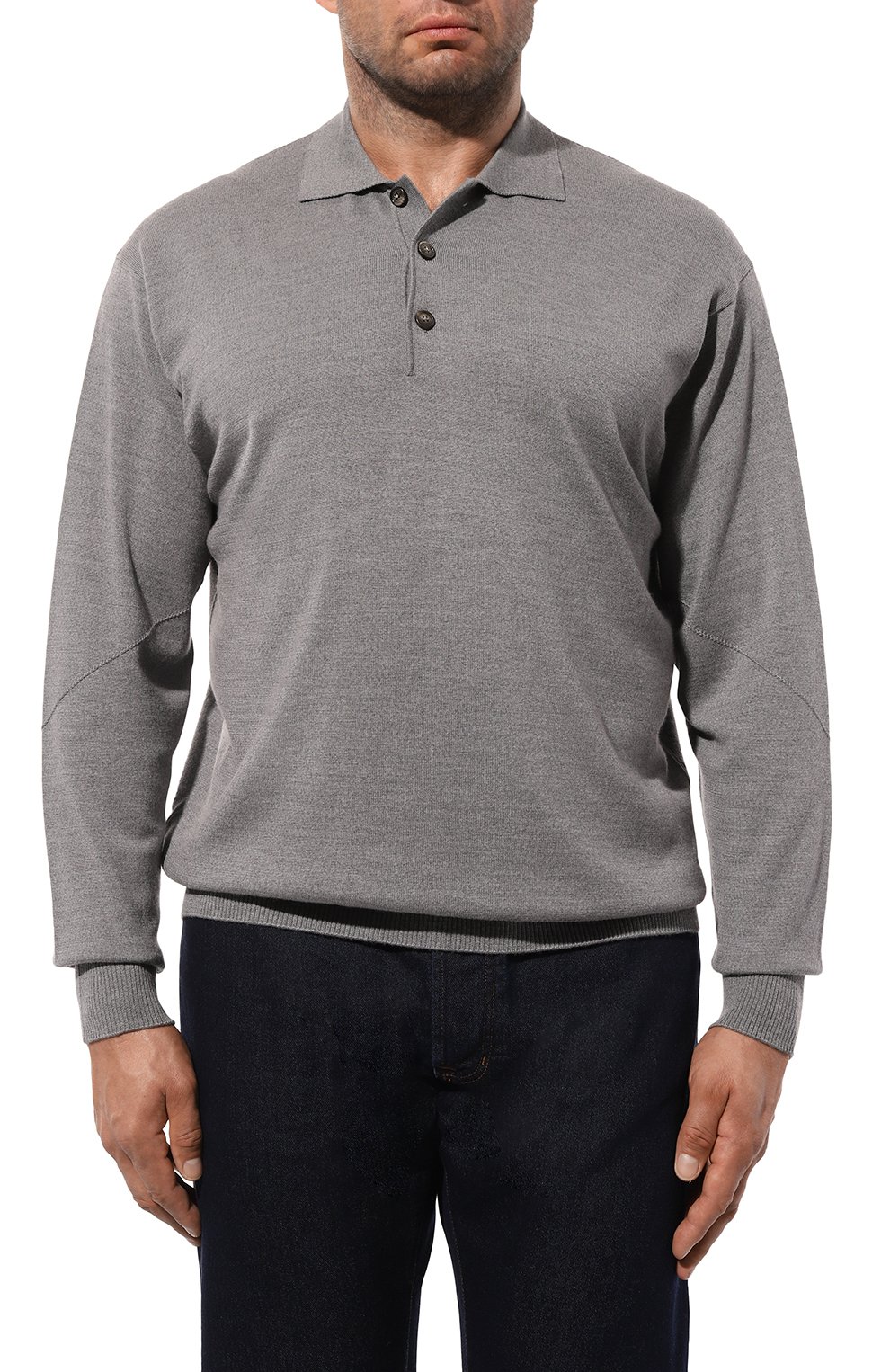 Поло из шерсти и кашемира CORTIGIANI, арт. 1AS107, фото 3