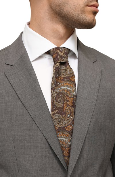 Шерстяной галстук GIAMPAOLO, арт. GLR80-T37036, фото 2