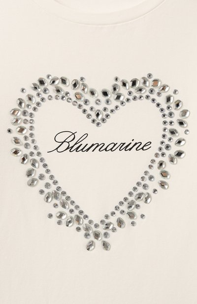 Хлопковый лонгслив BLUMARINE, арт. IF4142/J0088, фото 3