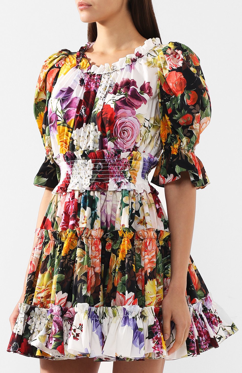 Хлопковое платье DOLCE & GABBANA, арт. F6C7ST/GDL87, фото 3