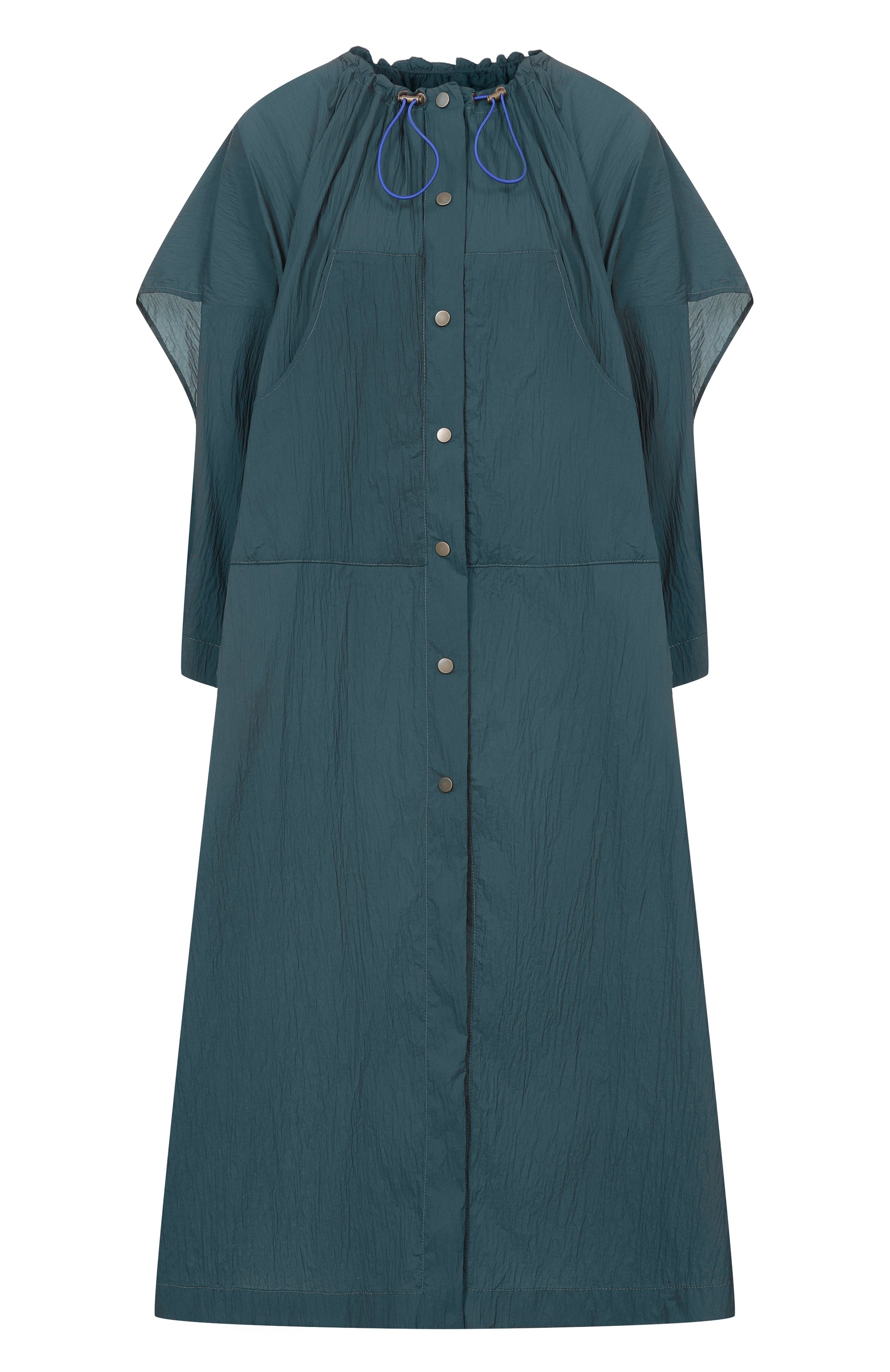 Плащ GIORGIO ARMANI зеленого цвета по цене 644500 руб., арт. GW002553/TE18898, фото 1 Плащ GIORGIO ARMANI, арт. GW002553/TE18898, фото 1