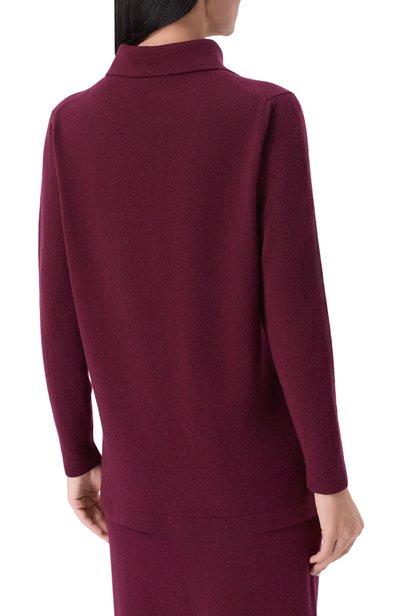 Кашемировый кардиган MVST бордового цвета по цене 297500 руб., арт. M26.CFW.K408/BABY CASHMERE, фото 4 Кашемировый кардиган MVST, арт. M26.CFW.K408/BABY CASHMERE, фото 4