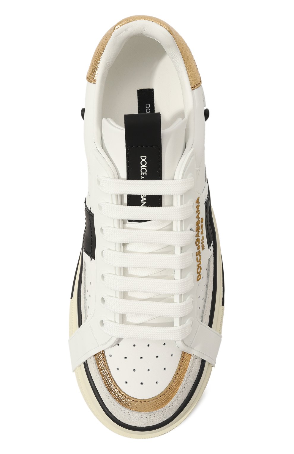 Кожаные кеды custom 2.zero DOLCE & GABBANA, арт. CK1863/A0222, фото 6