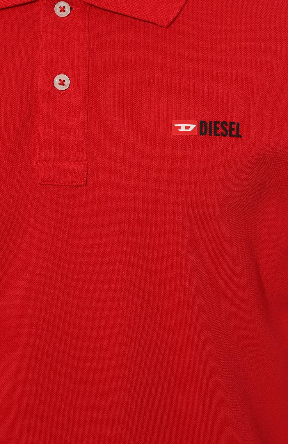Хлопковое поло DIESEL, арт. A04087/0JMAD, фото 5