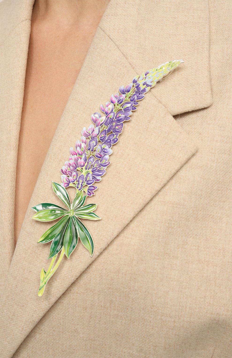 Брошь люпин РУССКИЕ САМОЦВЕТЫ, арт. 41695, фото 2