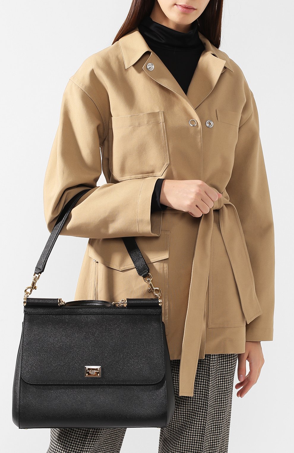 Сумка sicily large DOLCE & GABBANA, арт. 0116/BB6015/A1001, фото 5