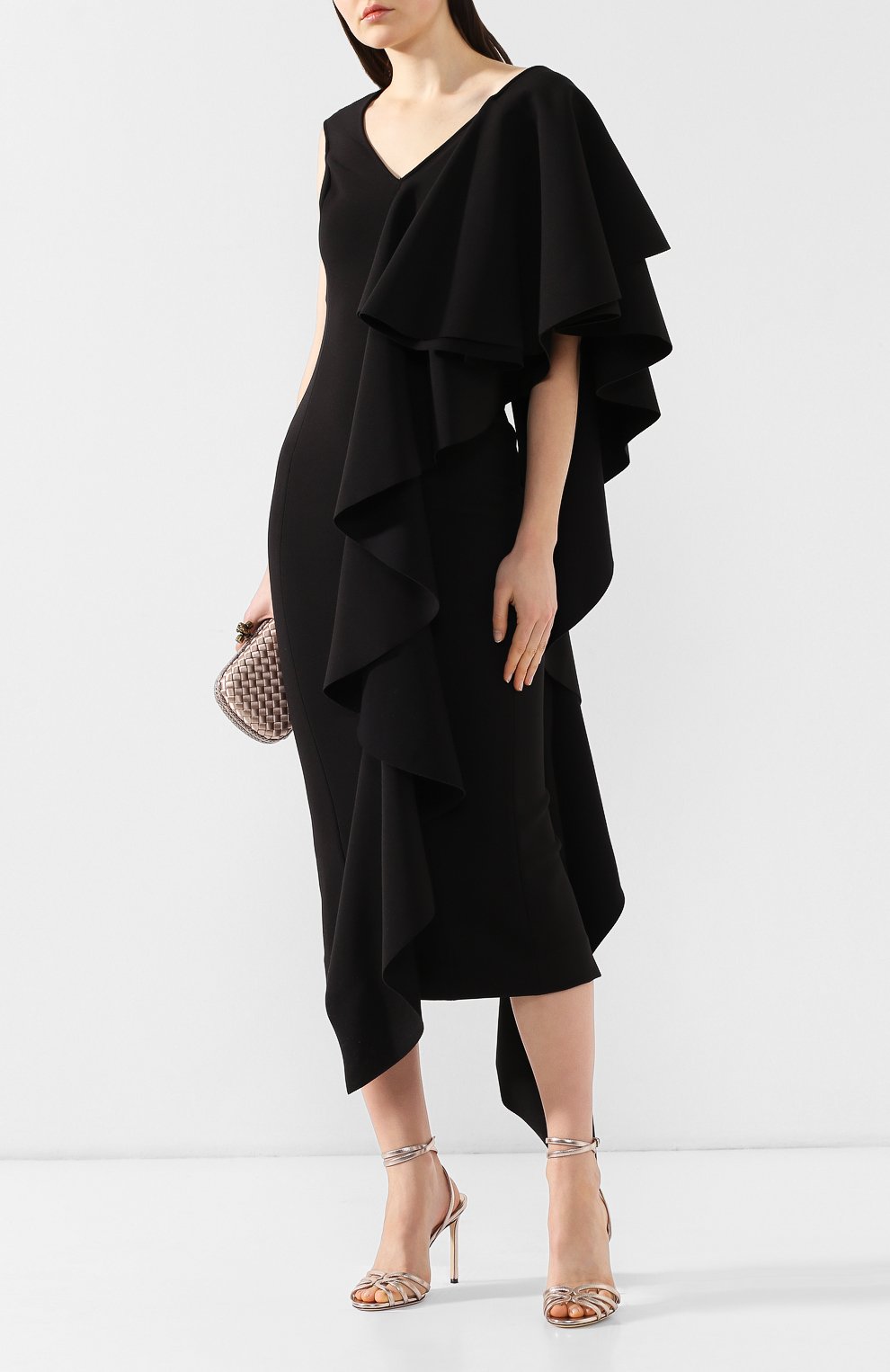 Кожаные босоножки mimi 100 JIMMY CHOO, арт. MIMI 100/MNA, фото 2