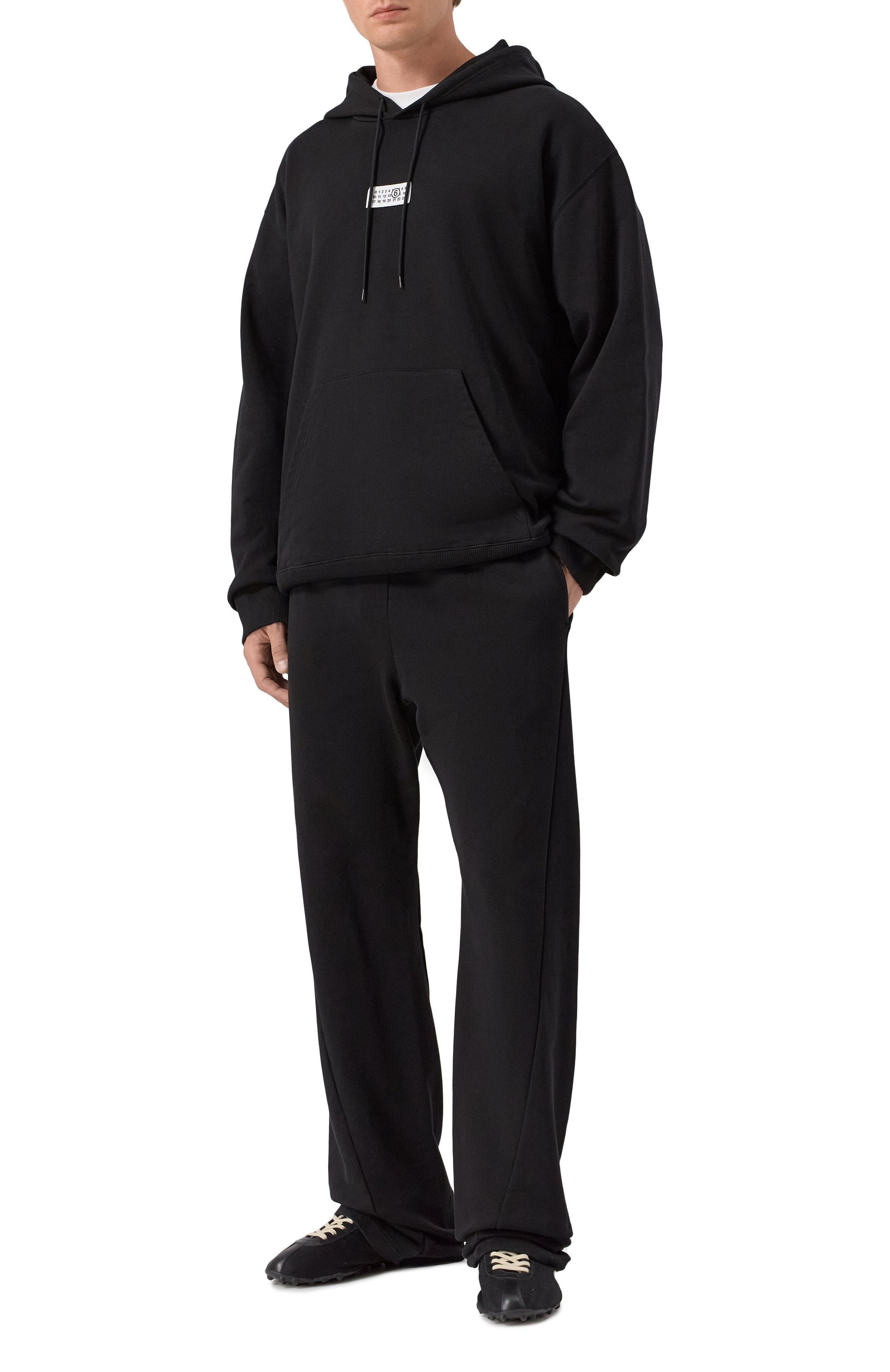 Хлопковое худи MM6, арт. SH0GU0033/M25025, фото 2