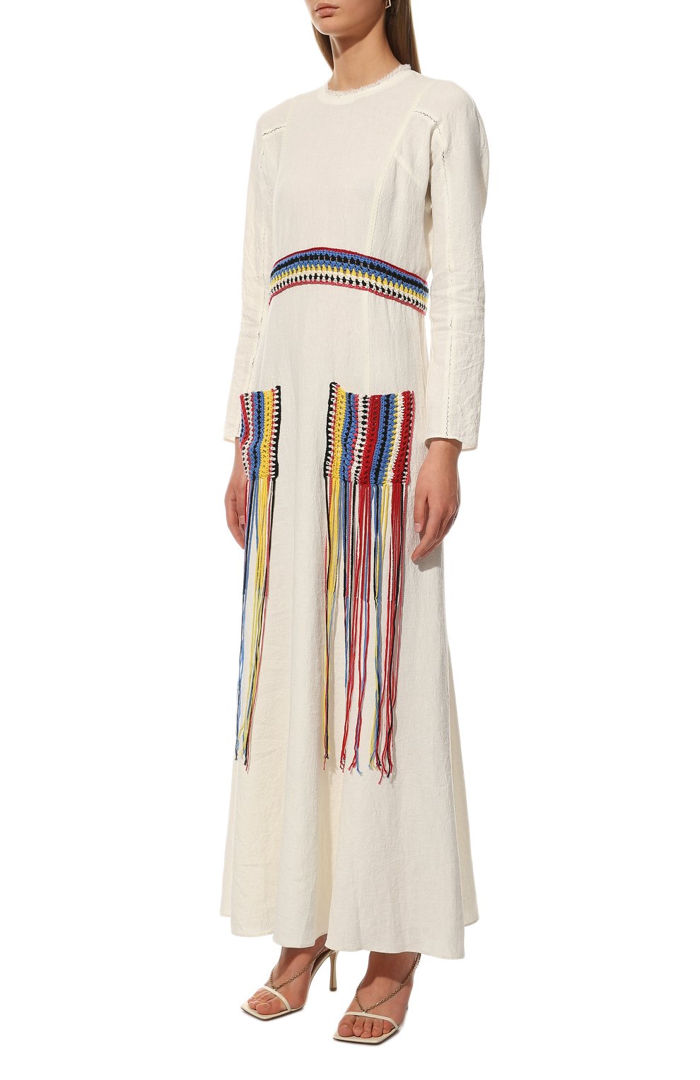 Льняное платье CHLOÉ, арт. CHC22SR014035, фото 3