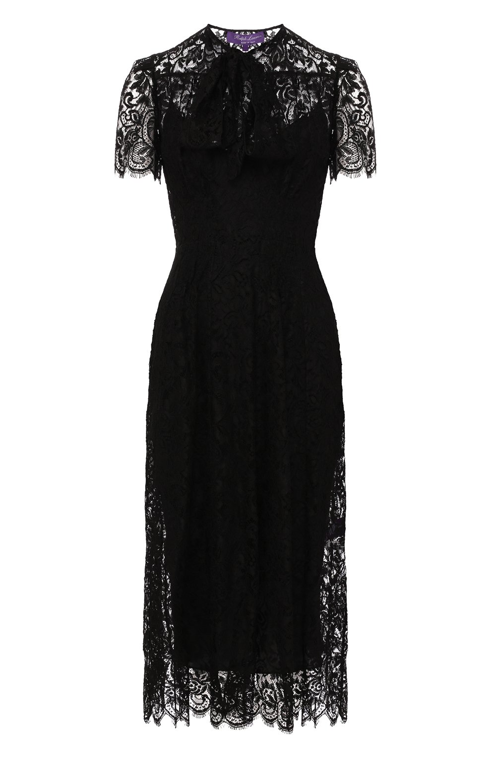 Платье из смеси вискозы и хлопка RALPH LAUREN, арт. 290767598, фото 1