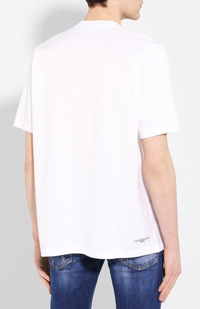 Хлопковая футболка DSQUARED2, арт. S71GD0919/S23009, фото 4