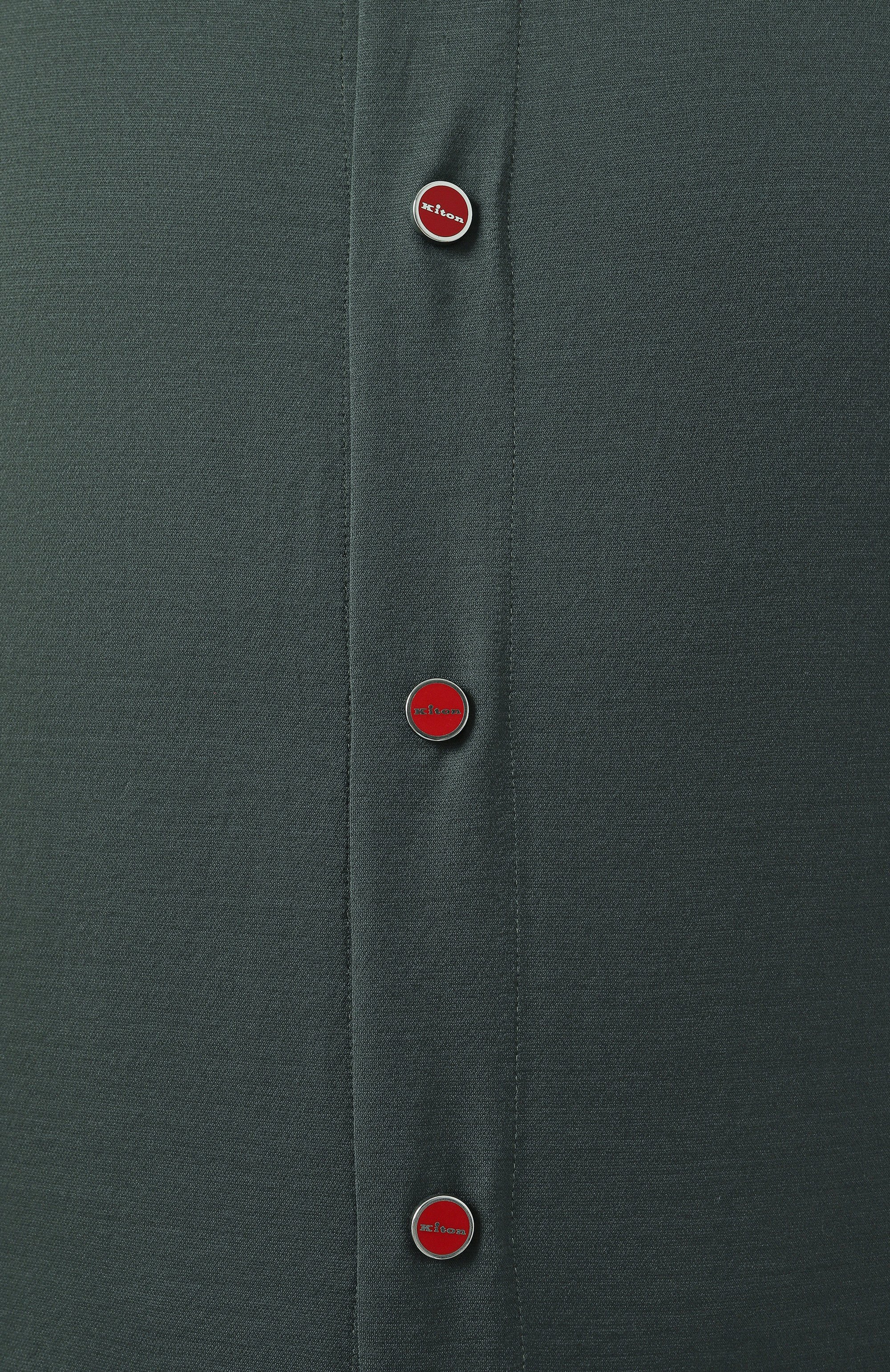 Хлопковая рубашка KITON, арт. UMCPETEH0923414, фото 6