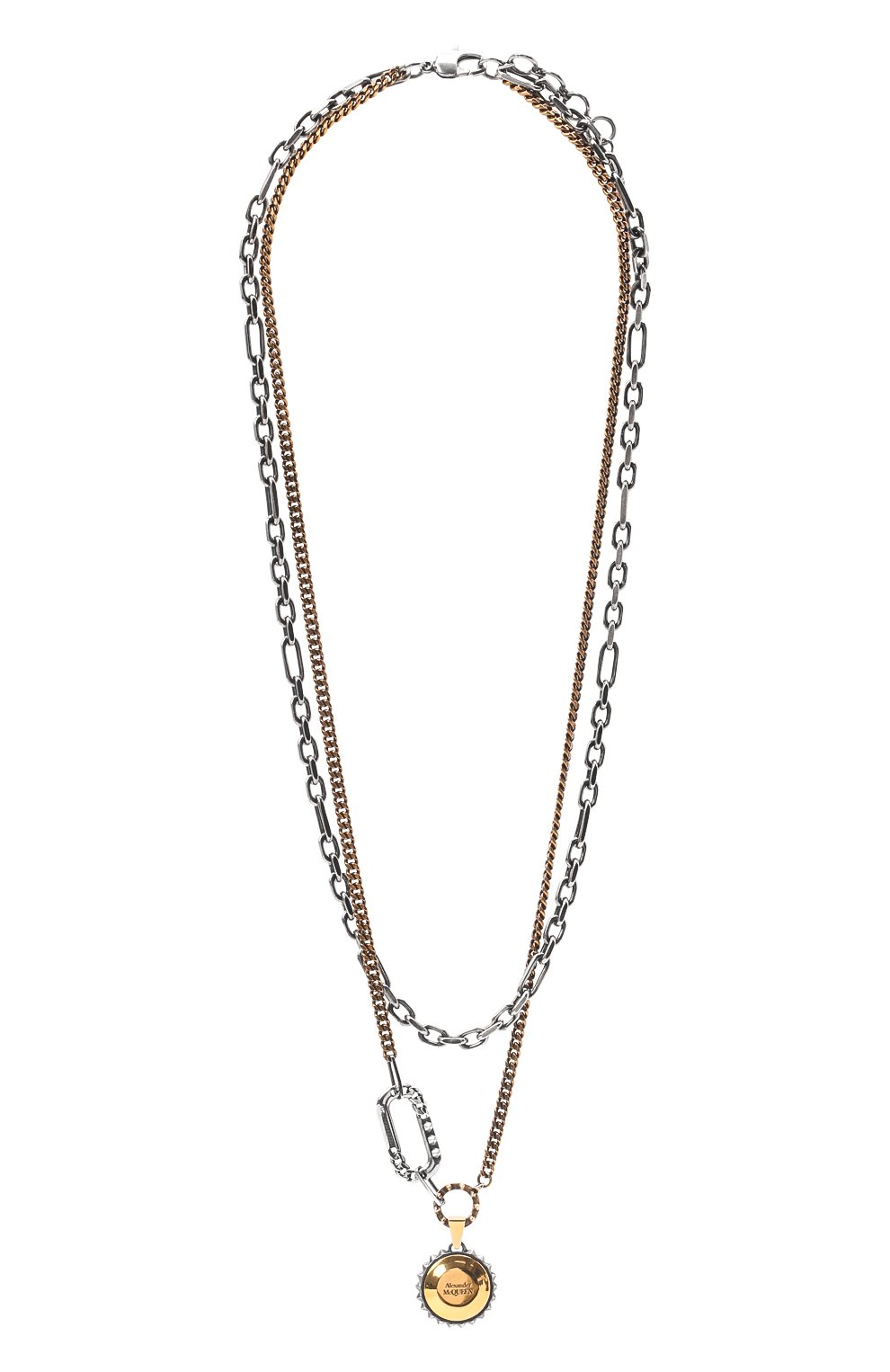 Колье ALEXANDER MCQUEEN разноцветного цвета по цене 78350 руб., арт. 677695/J160Z, фото 1 Колье ALEXANDER MCQUEEN, арт. 677695/J160Z, фото 1
