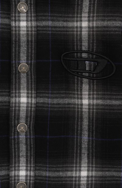 Хлопковая рубашка DIESEL, арт. J02468/KXBQV, фото 3