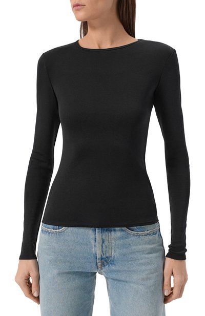 Лонгслив из шелка и хлопка 12 STOREEZ, арт. 135743, фото 3