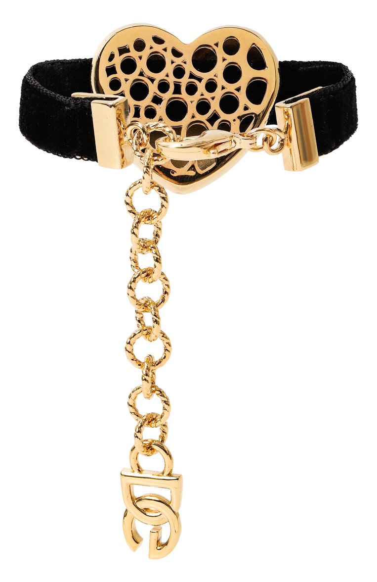 Женский браслет DOLCE & GABBANA золотого цвета, арт. WBQ8S1 W1111 | Фото 3 (Нос: Не проставлено; Региональные ограничения белый список (Axapta Mercury): Не проставлено; Материал: Металл)