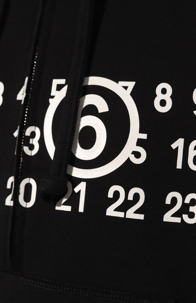 Хлопковое худи MM6, арт. S52GU0204/S25387, фото 5