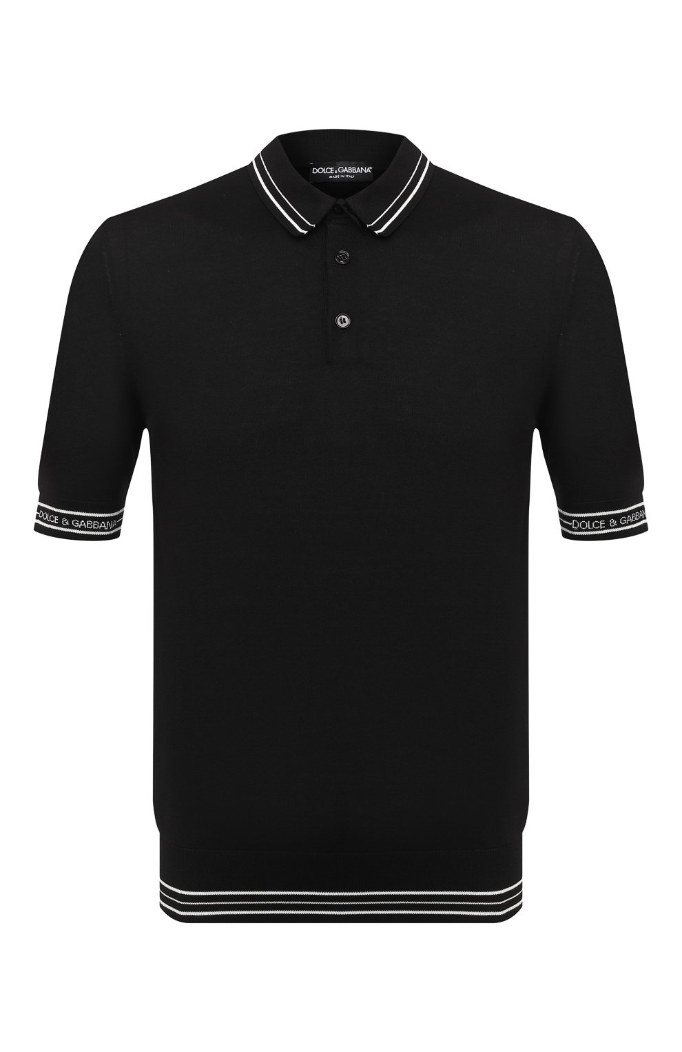 Шелковое поло DOLCE & GABBANA, арт. GXA45T/JASNJ, фото 1