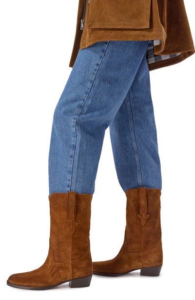 Замшевые казаки hilda 35 PARIS TEXAS, арт. PX1452/XWACS, фото 3