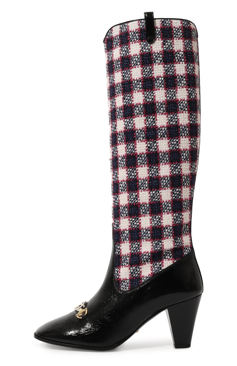Комбинированные сапоги zumi GUCCI, арт. 577652 G2020, фото 1
