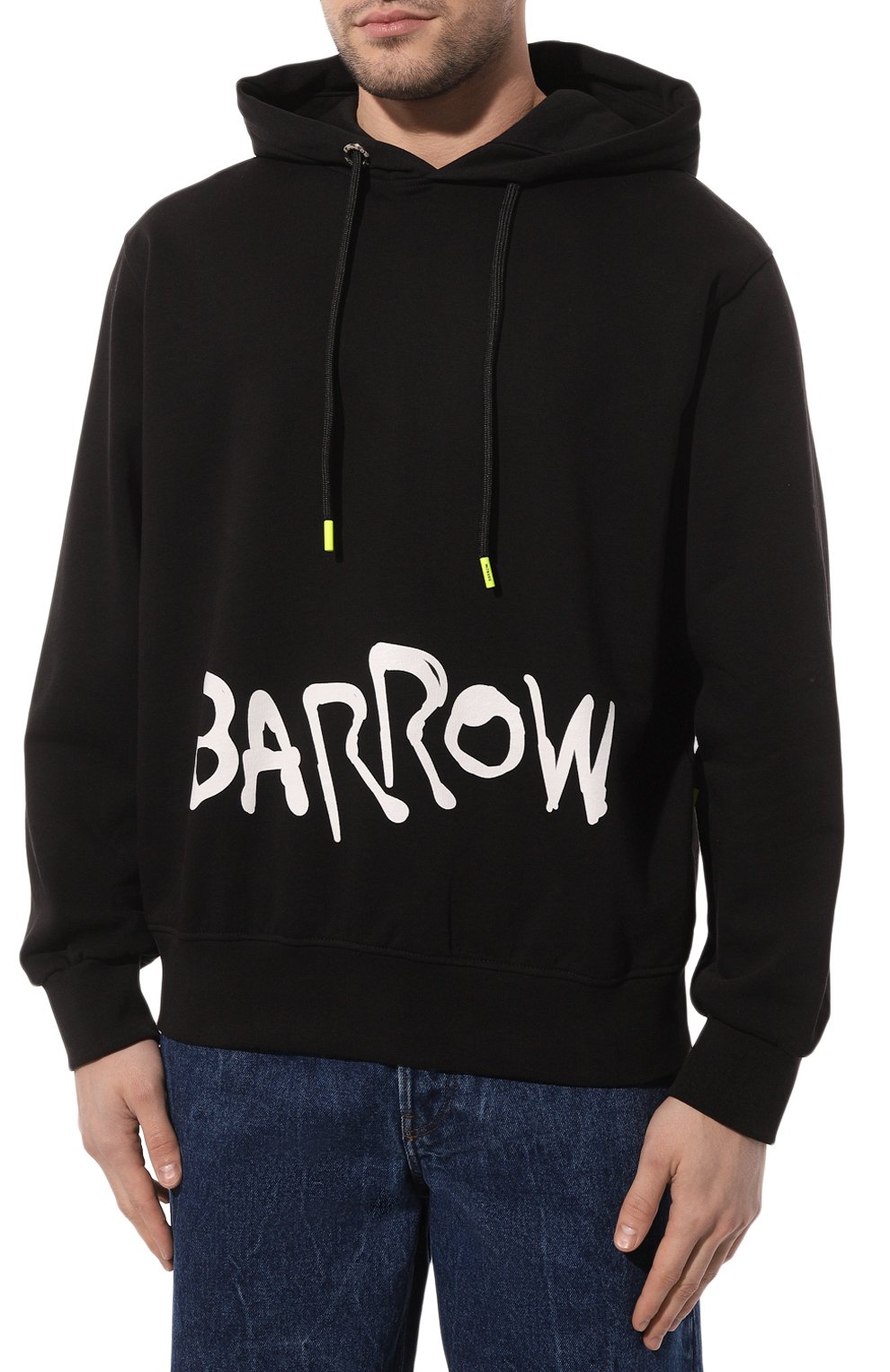 Хлопковое худи BARROW, арт. 034087, фото 3