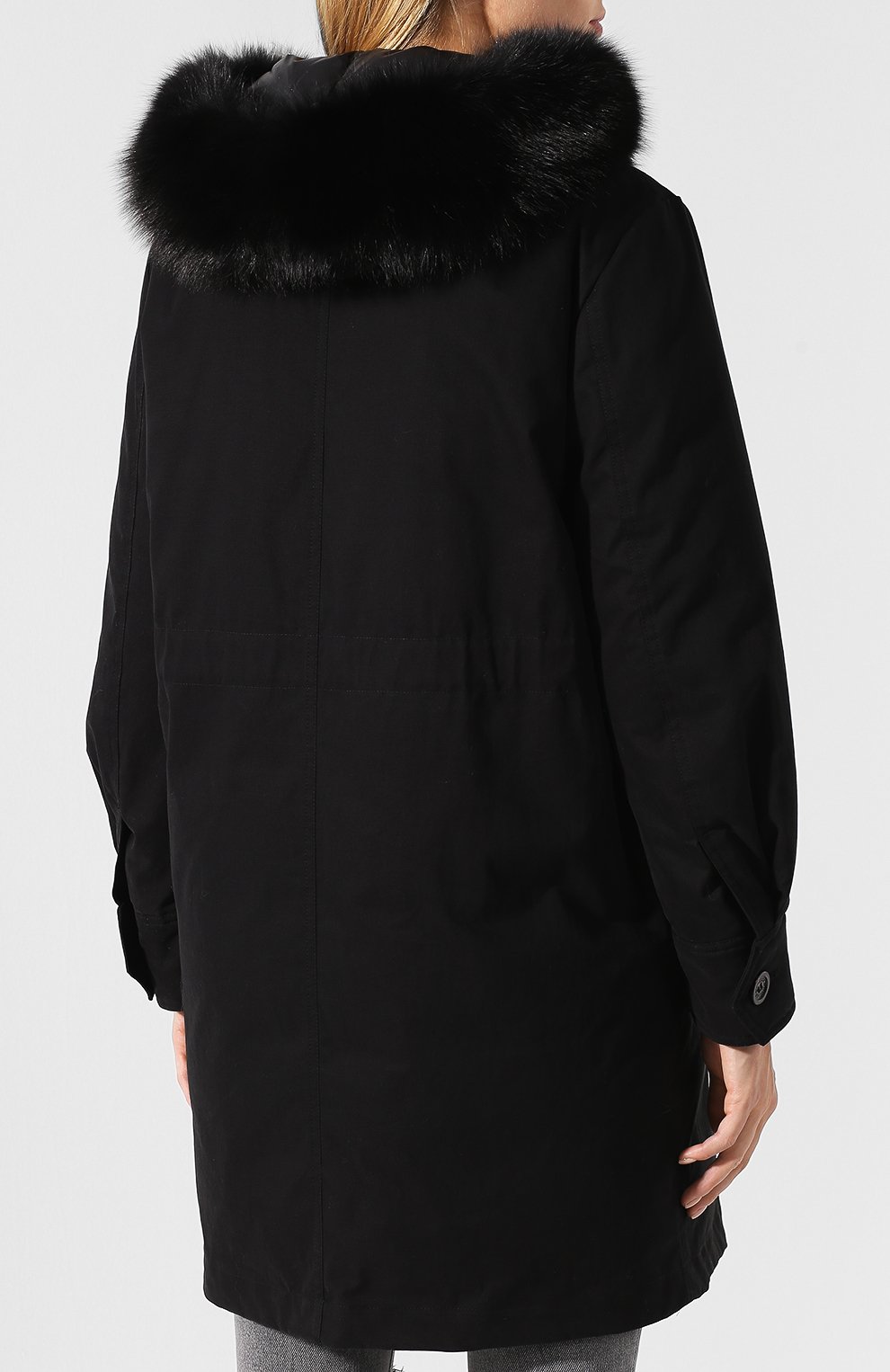 Утепленная парка с капюшоном MONCLER, арт. D2-093-49398-10-57900, фото 4