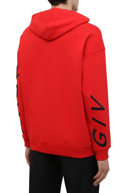 Хлопковое худи GIVENCHY, арт. BMJ07G30AF, фото 4