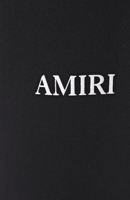 Хлопковые брюки Amiri AMJYSP1028 Чёрный  AMJYSP1028 Фото 6
