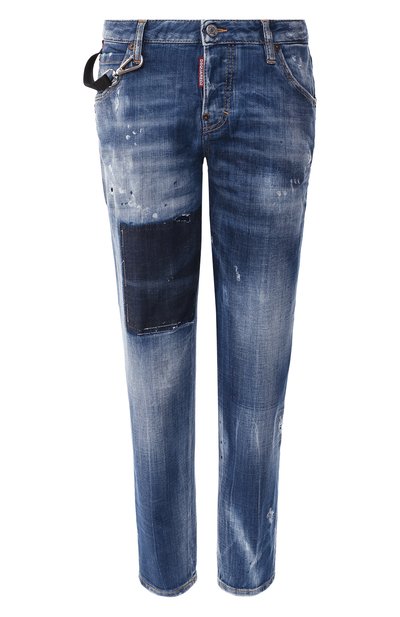 Женские джинсы с потертостями DSQUARED2, арт. S75LB0133/S30342