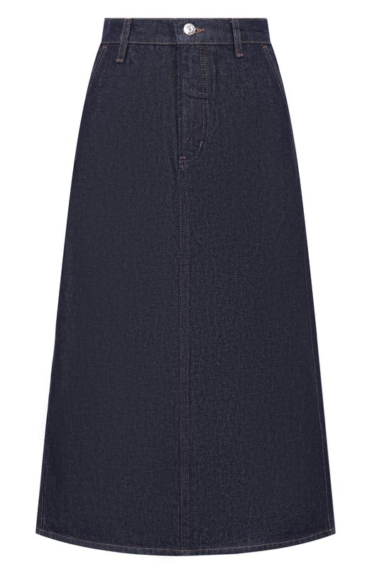 Джинсовая юбка Frame Denim 5007105/THE TR0USER SKIRT Синий 5007105/THE TR0USER SKIRT
