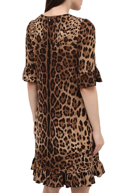 Платье из вискозы DOLCE & GABBANA, арт. F6I6XT/FSRKI, фото 4