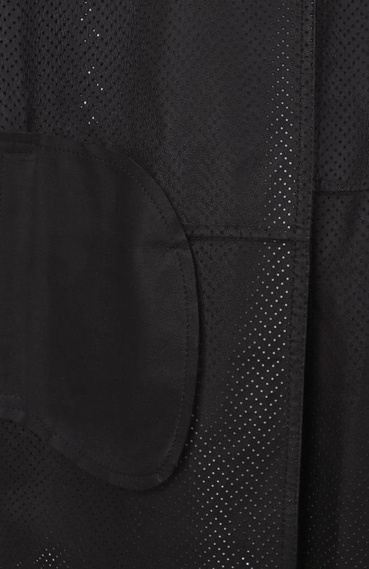 Кожаная куртка Kiton D59672K0919F02 Чёрный  D59672K0919F02 Фото 7