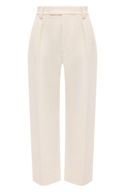 Женские брюки изо льна и хлопка LORO PIANA, арт. FAN7470