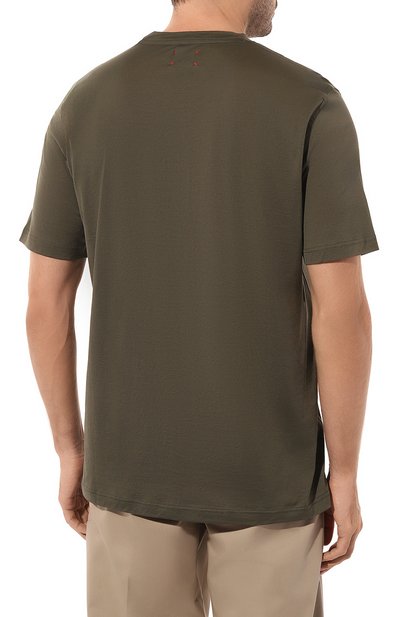 Хлопковая футболка KITON, арт. UK1163W23, фото 4