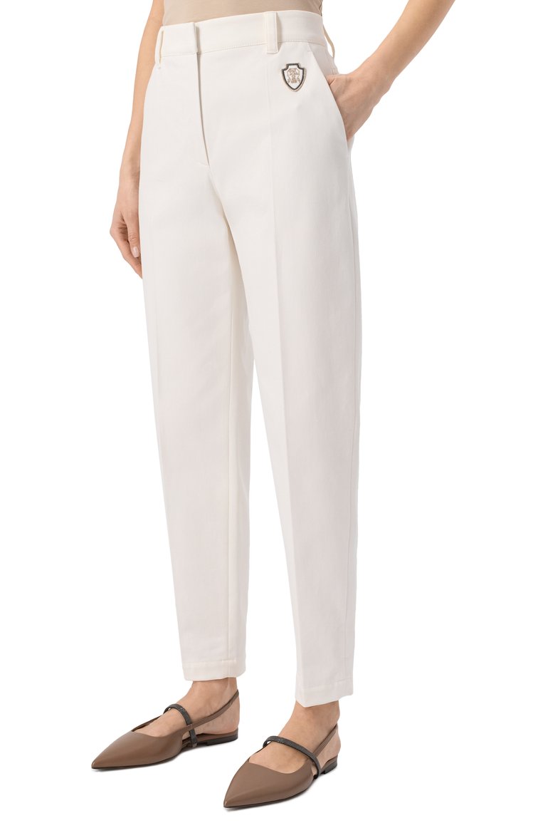 Хлопковые брюки BRUNELLO CUCINELLI, арт. MA126P8873, фото 1
