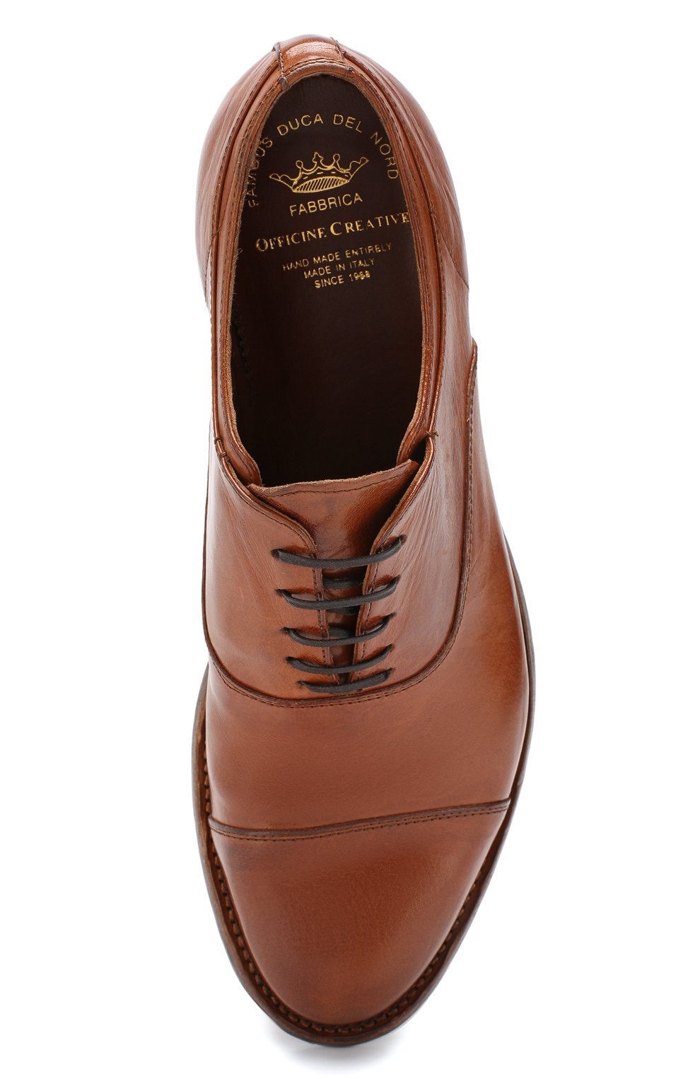 Кожаные оксфорды OFFICINE CREATIVE, арт. ANAT0MIA/08/BUFAL0, фото 5