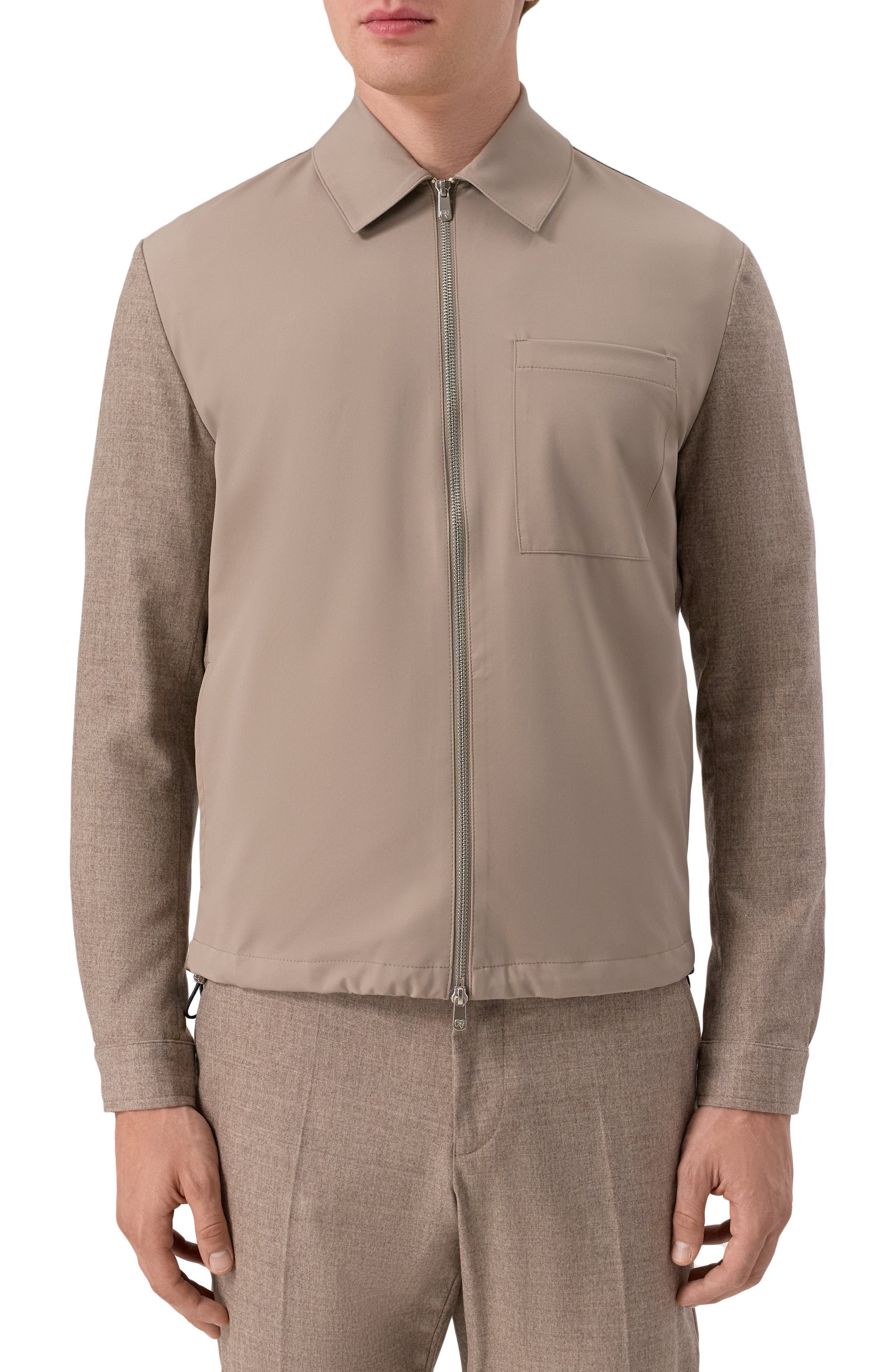 Куртка-рубашка из шерсти и кашемира MARCO PESCAROLO, арт. VENTIDUE/52F29, фото 3