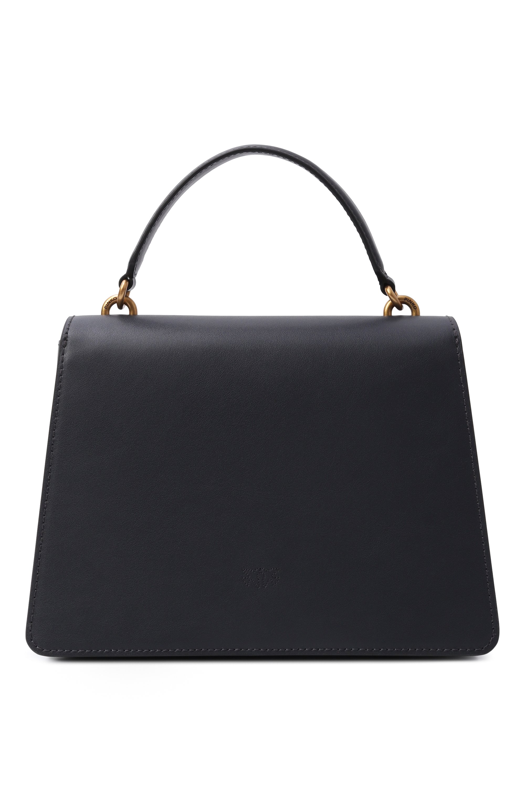 Сумка love one medium PINKO темно-серого цвета по цене 37900 руб., арт. 100066/A0F1, фото 6 Сумка love one medium PINKO, арт. 100066/A0F1, фото 6