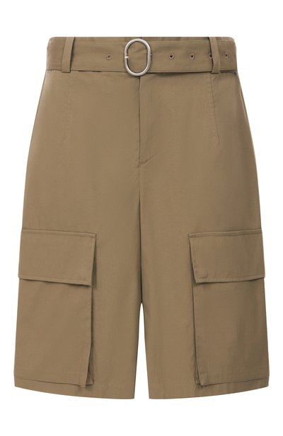 Мужские шорты из хлопка и шелка JIL SANDER, арт. J22KA0287-J45287
